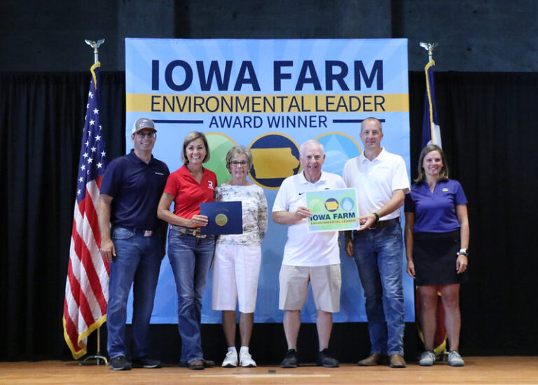 Iowa Farm Environmental Leader Award presented to three Madison County farm families