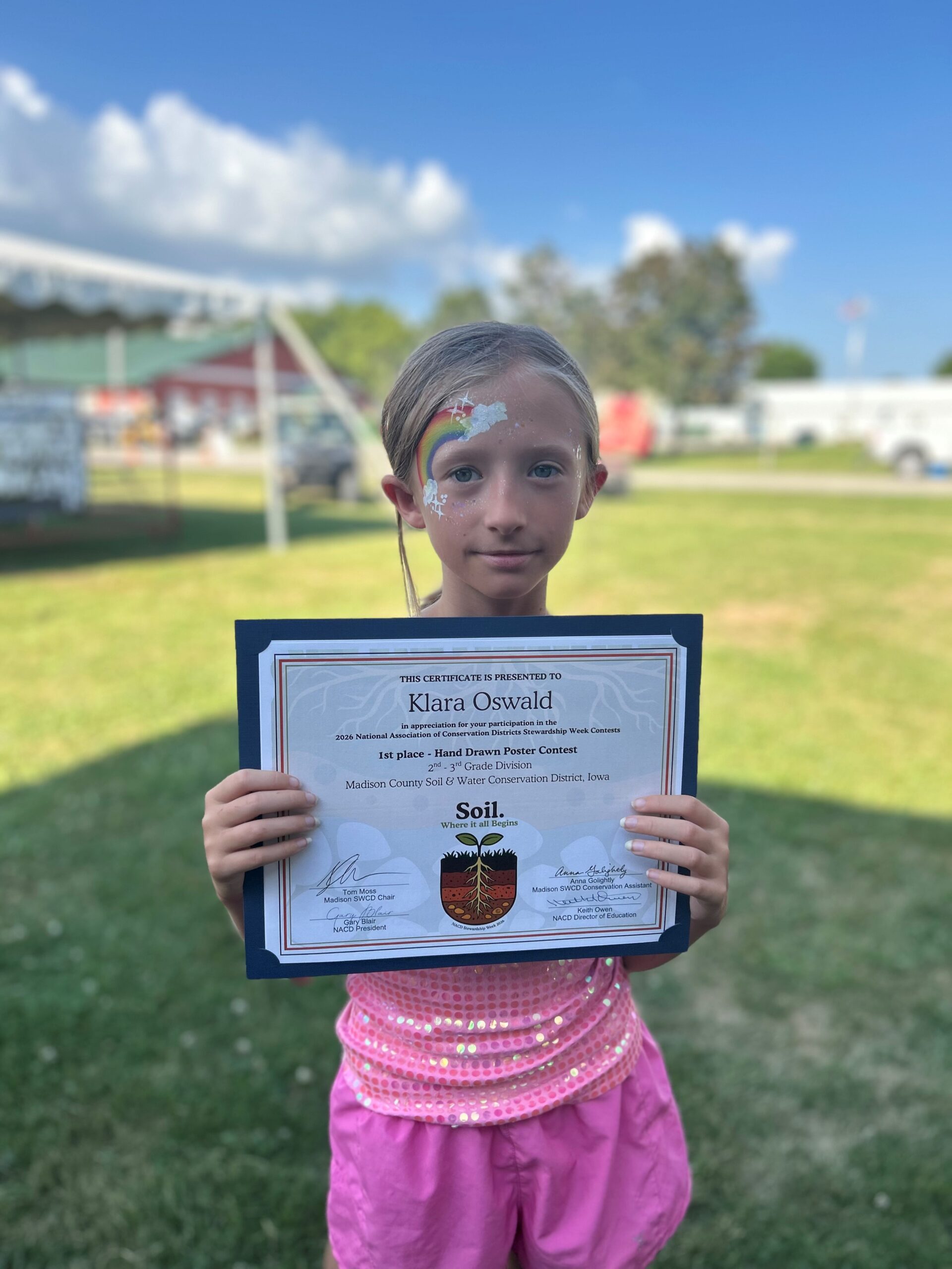 Madison SWCD Recognizes Poster Contest Winner